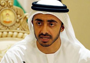 الشيخ عبد الله بن زايد وزير الخارجية الإماراتي