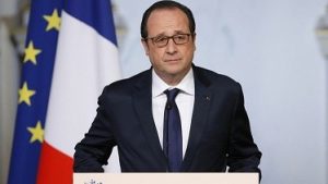 الرئيس الفرنسي فرانسوا هولاند