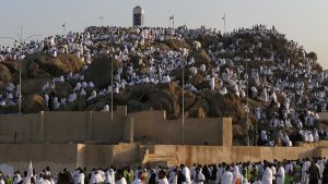 .الحجاج على صعيد عرفات