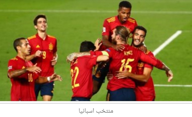 هولندا وإسبانيا في دوري الأمم الأوروبية. 1 هولندا وإسبانيا في دوري الأمم الأوروبية. 1