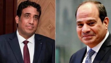 الرئيس السيسي يبحث مع المنفي تطورات الأوضاع في ليبيا 4