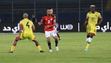 مصر تحصد أول 3 نقاط في سباق التأهل لكأس العالم 7