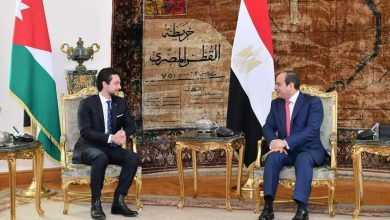 الرئيس السيسي يستقبل الأمير الحسين بن عبد الله، ولي عهد المملكة الأردنية الهاشمية بقصر الاتحاديه 6