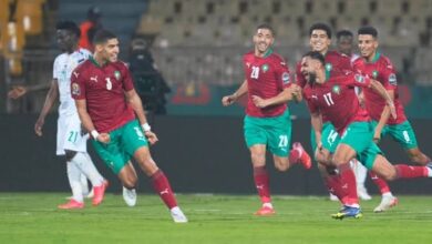 أمم إفريقيا : المغرب علي المنافسة ناويين وفازو علي غانا في الدقيقة 82 9