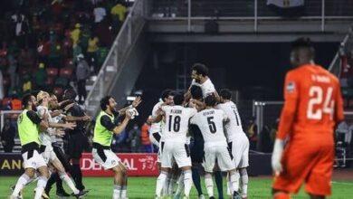 منتخب مصر يهزم فريق الكاميرون والحكم ويصعد لنهائي أمم إفريقيا 8