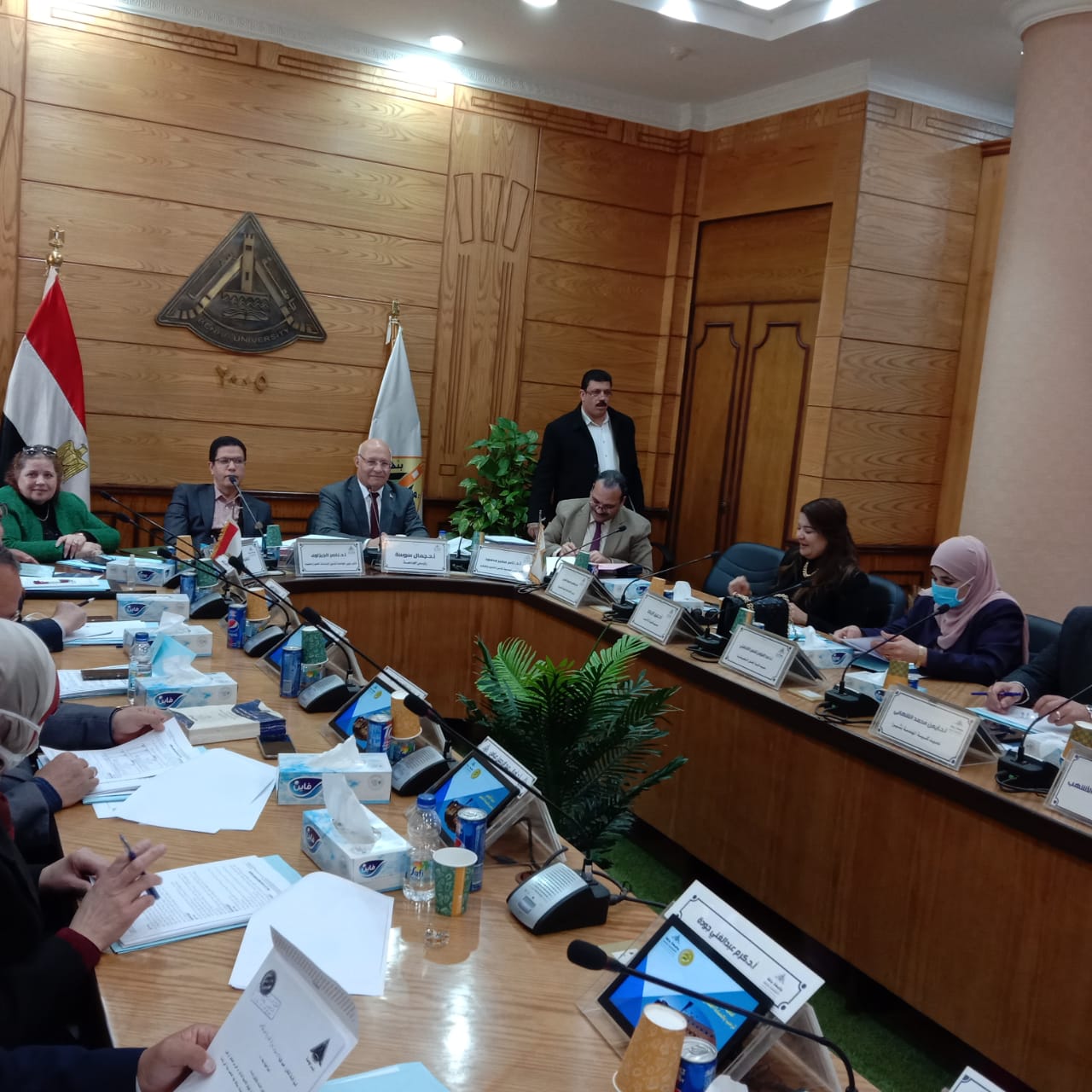 رئيس جامعة بنها يوجه استكمال الهياكل الأكاديمية في الكليات 1 رئيس جامعة بنها يوجه استكمال الهياكل الأكاديمية في الكليات 1