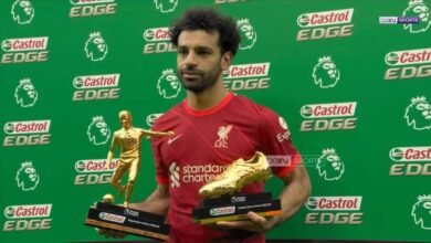 محمد صلاح يحصد جائزتى هداف البريميرليج وأفضل صانع أهداف 4