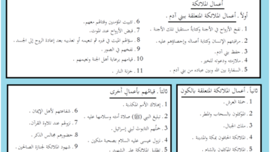 مفهوم الكون الكبير ..(37) مقتطفات من أعمال الملائكة (أ) 3