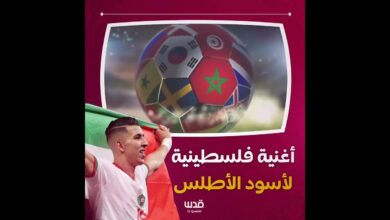 بالفيديو : أغنية  فلسطينية مُهداة لمنتخب المغرب الشقيق 8