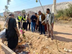 حلوه يا بلدي مبادرة لتشجير مركز أسيوط ومسار رحلة العائلة المقدسة  2