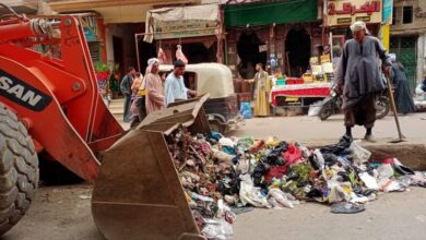 حملات نظافة مكثفة بمراكز اسيوط 4