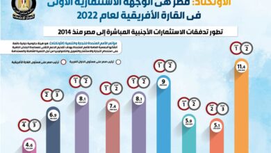 بشهادة التقارير الدولية... مصر وجهة موثوقة للاستثمارات الأجنبية المباشرة 7