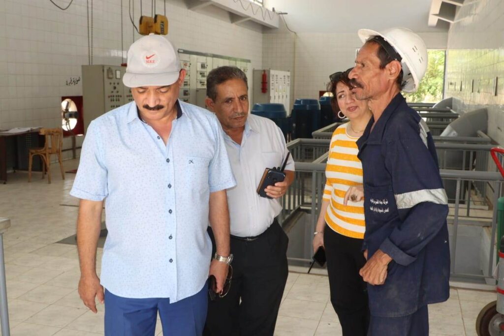 الشرقاوى يتفقد محطة مياه نزلة عبداللاه المرشحة الكبرى بحى شرق أسيوط  5