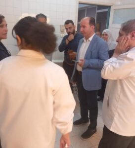 وكيل صحة القليوبيه يفاجئ مستشفي الخصوص المركزي 2