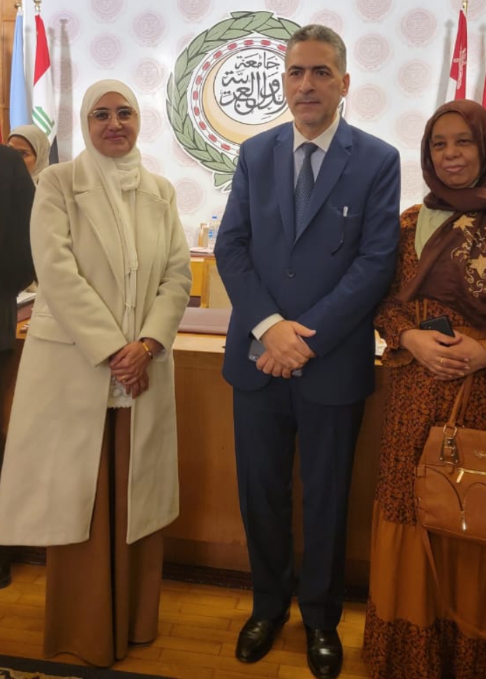عبير سلامة تدعو للتنمية بالأمل خلال الملتقى السنوي الأول لمراكز الفكر في الدول العربية بجامعة الدول العربية