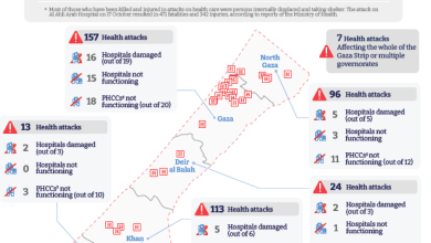 منظمة الصحة العالمية:410 اعتداءات على مرافق صحية بقطاع غزة منذ 7 أكتوبر 5