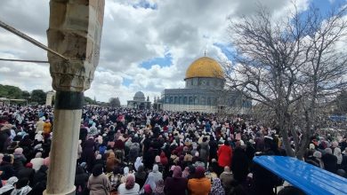 120 ألف مواطن فلسطيني من أداء صلاة الجمعة الثانية من رمضان في المسجد الأقصى 4