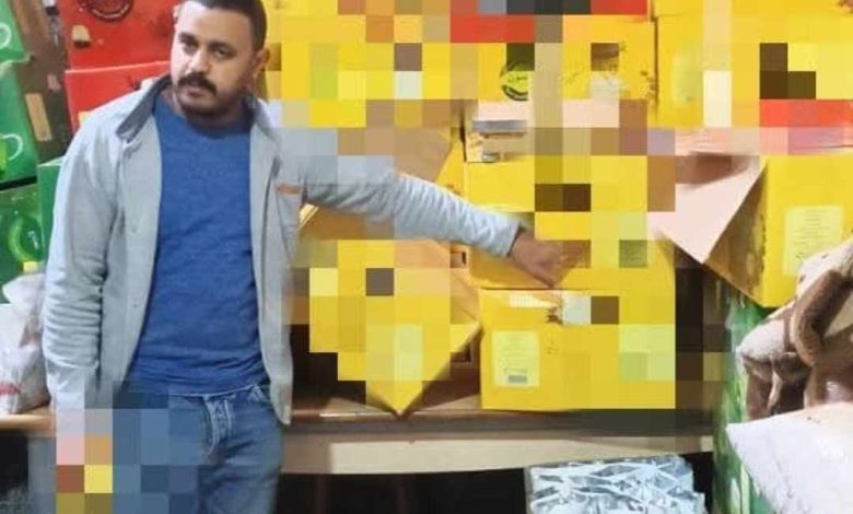 صحة القليوبية تداهم مخزن لتعبئة المواد الغذائية مجهولة المصدر بشبين القناطر